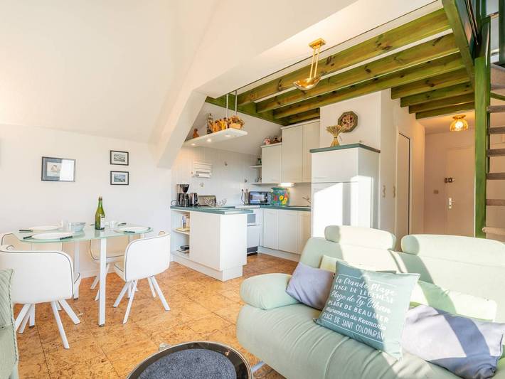 Gîte pour 4 personnes, avec terrasse, animaux acceptés dans Plage Ty Bihan