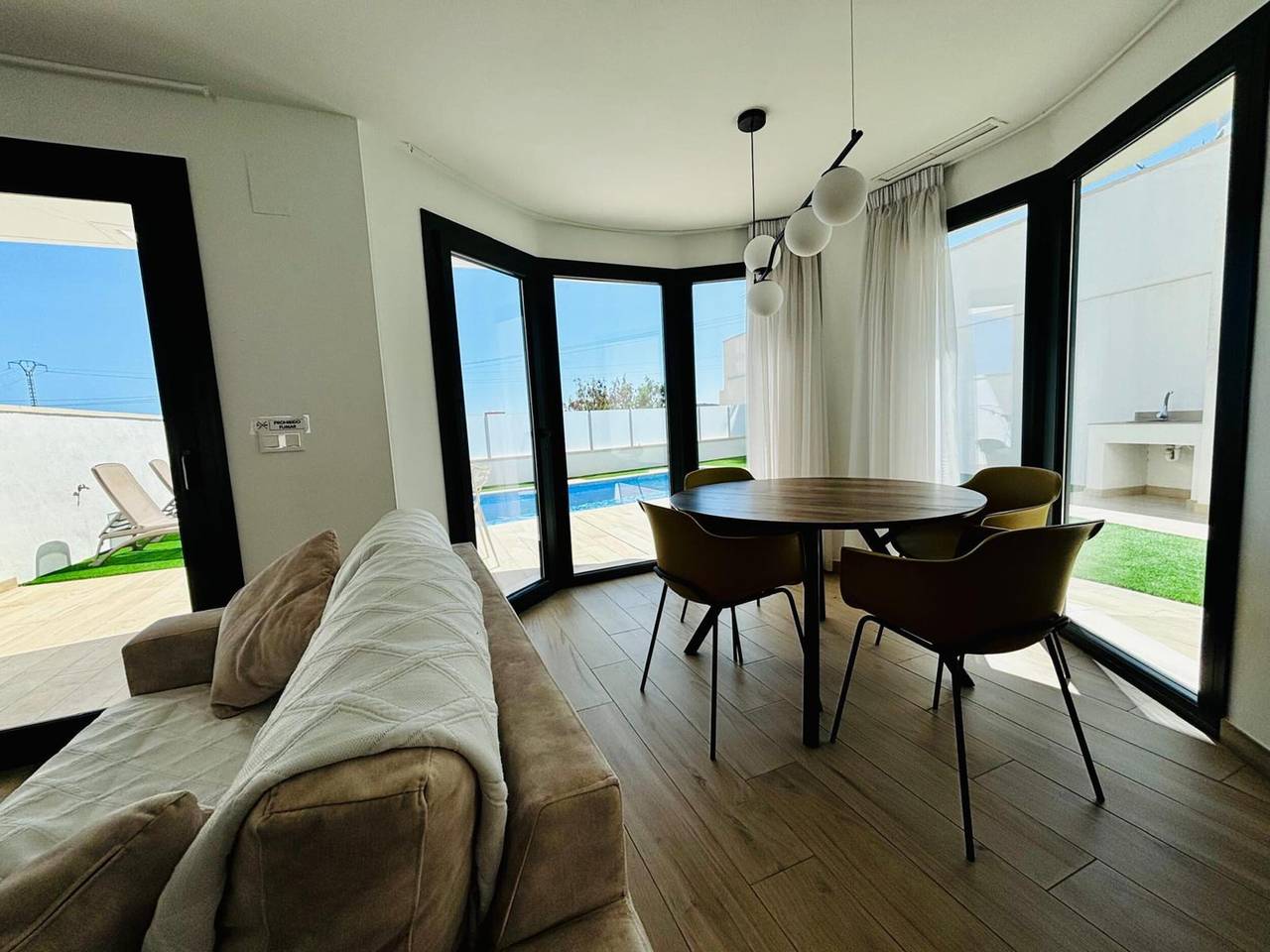 Villa in Finestrat privézwembad, zee- en bergzicht in Finestrat, Costa Blanca