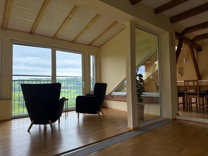 Ferienwohnung für 6 Personen, mit Seeblick und Ausblick, kinderfreundlich in Wertach - 4