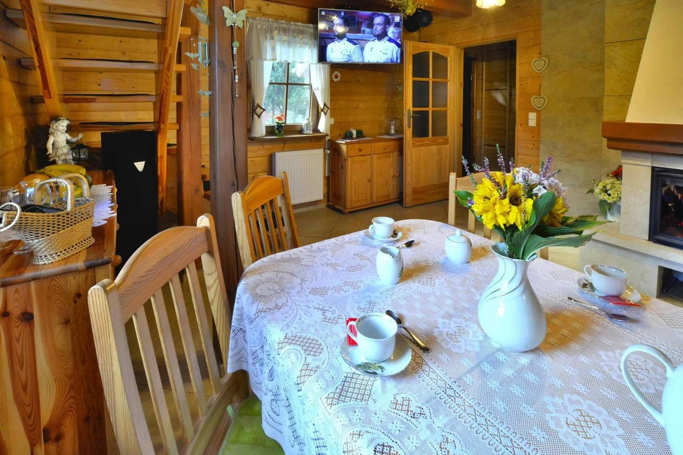 Ferienhaus am See, privater Garten, Oswino in Polnische Ostsee