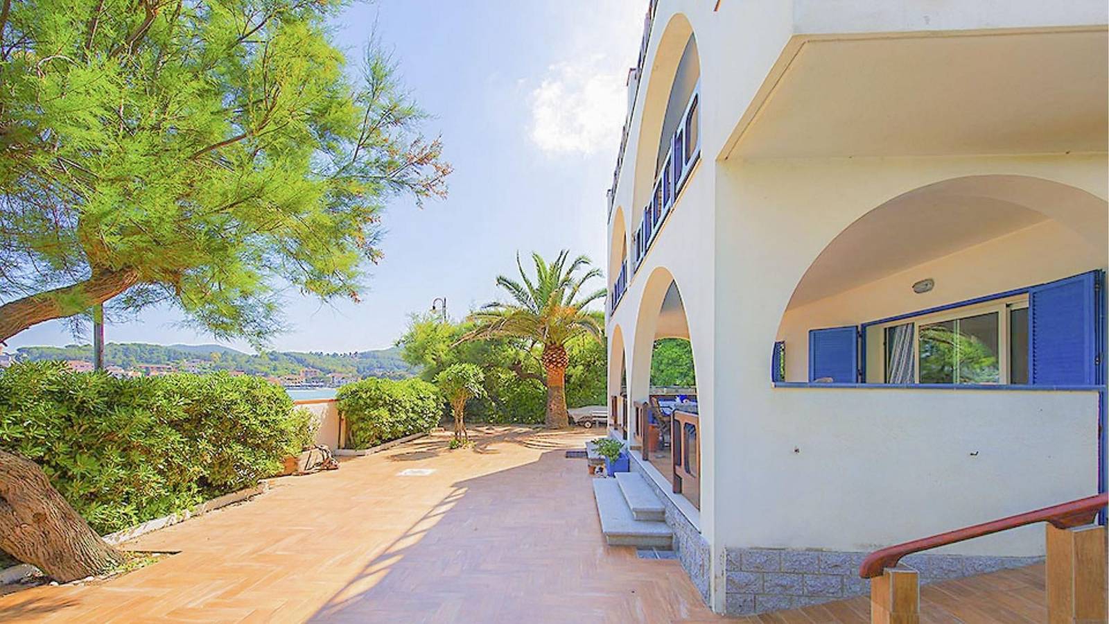 Villa per 8 persone con giardino in Spiaggia di Marina di Campo, Marina di Campo