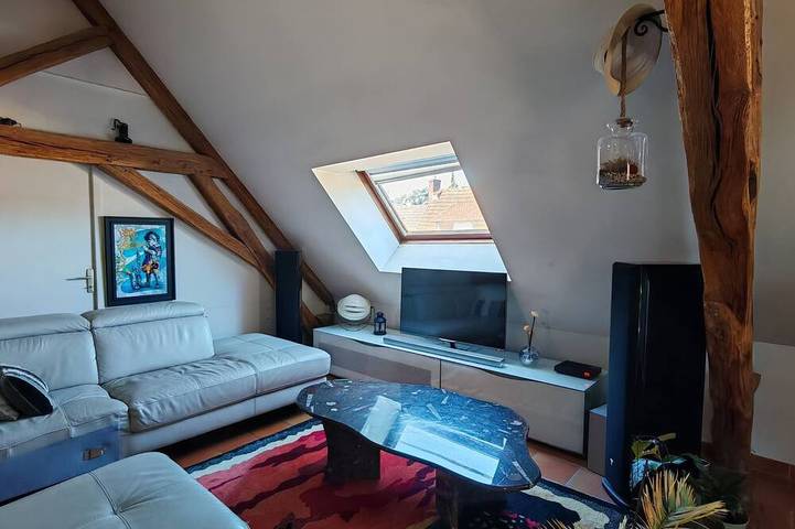 Ganze Wohnung, Super large old beam apartment with double living room in Le Perray-en-Yvelines, Parc naturel régional de la Haute Vallée de Chevreuse