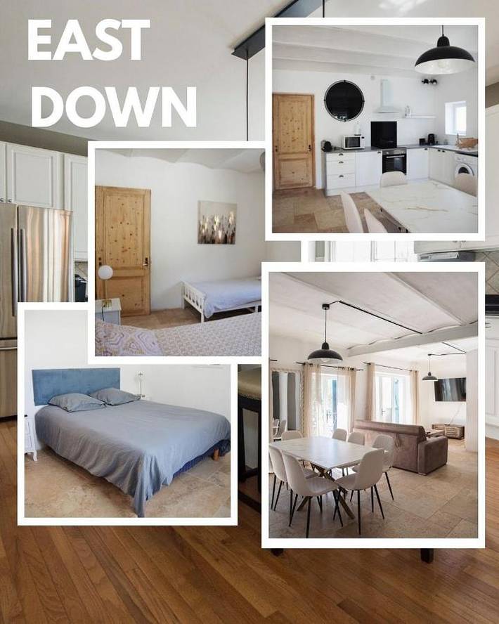 Gîte pour 7 personnes, avec piscine ainsi que jacuzzi et jardin à Lurs - 2