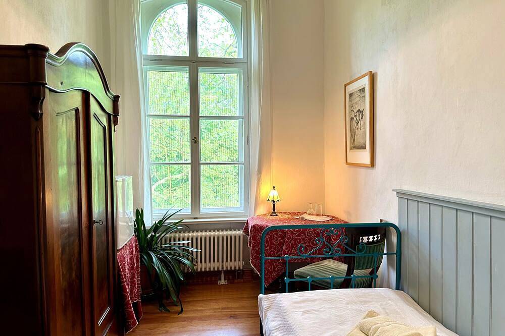 Zimmer 4 - Einzelzimmer Bürgertöchter - Herrenhaus Libnow in Murchin, Vorpommern Greifswald