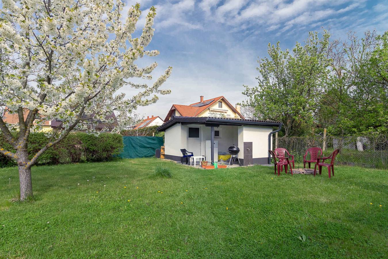 Ferienhaus mit Pool, Klimaanlage und Wifi in Balatonkeresztur, Plattensee Südufer