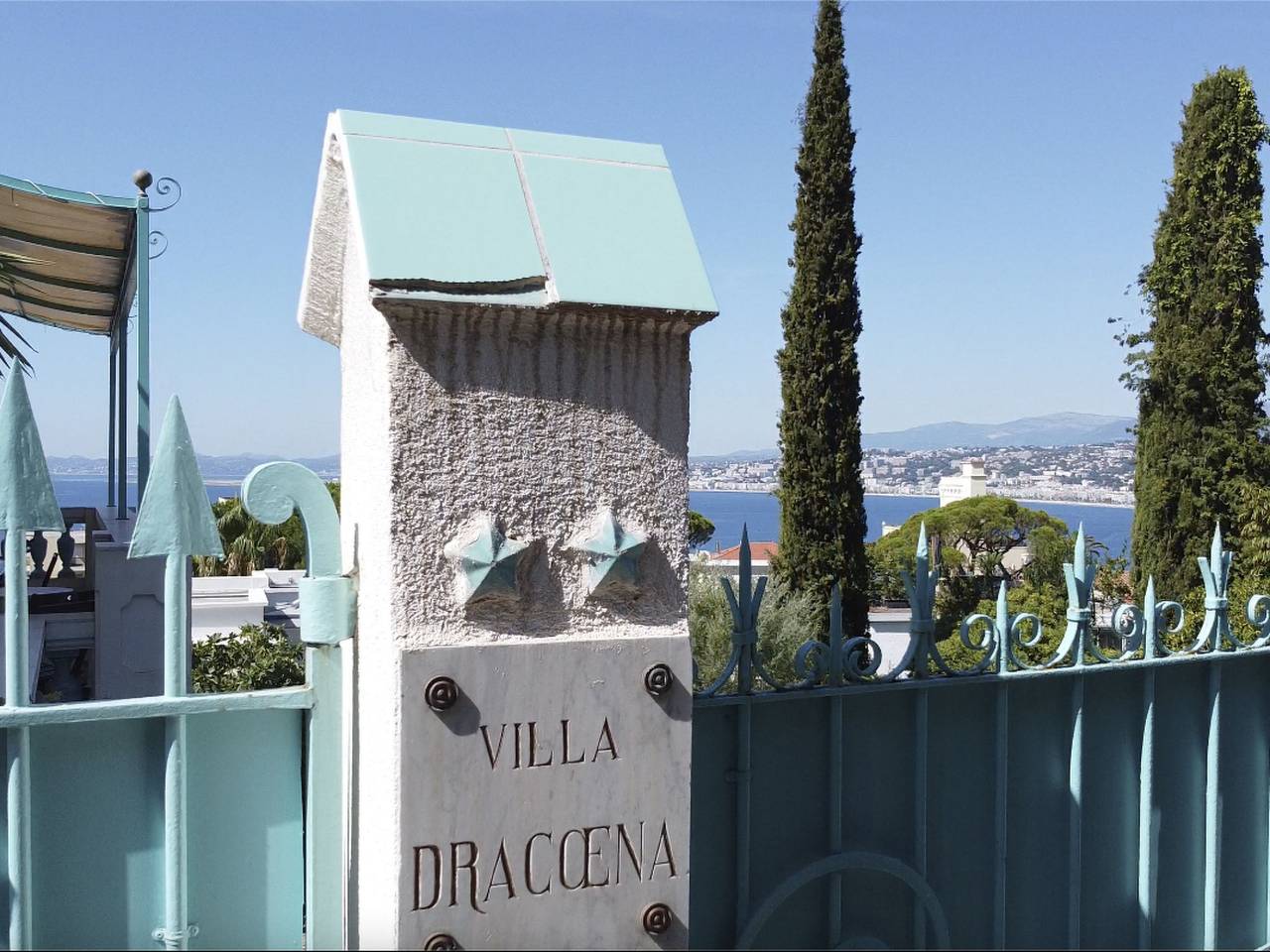 Ferienvilla "Villa Dracoena". in Nizza, Mittelmeerküste (Frankreich)