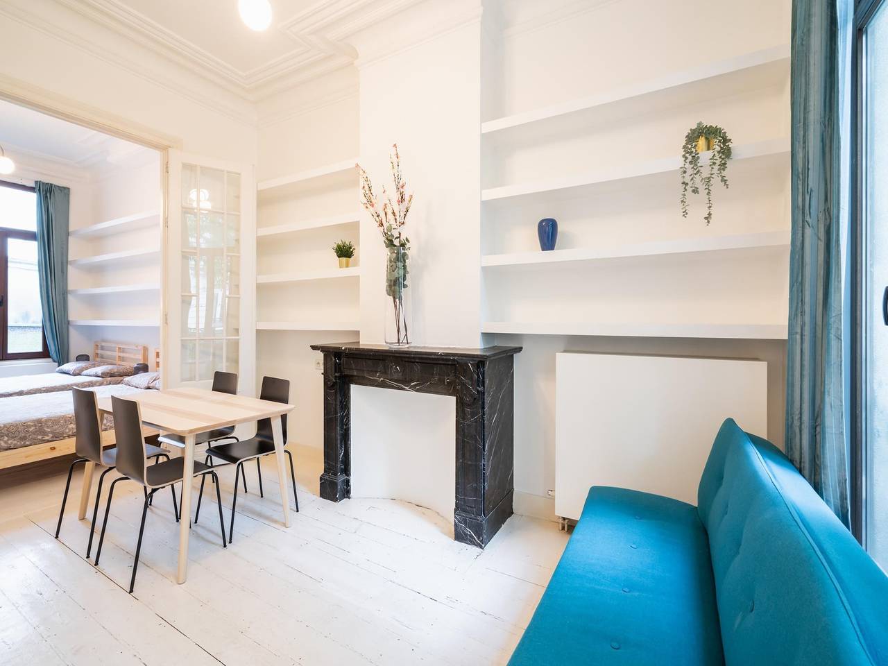 Geheel appartement, Appartement in de National Street Residence in Antwerpen, Antwerpen en omgeving