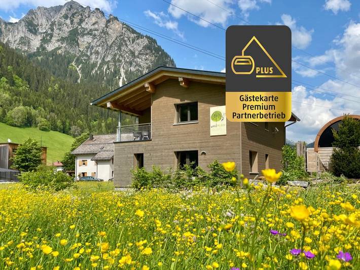 Hütte für 4 Personen, mit Garten und Balkon, kinderfreundlich am Arlberg