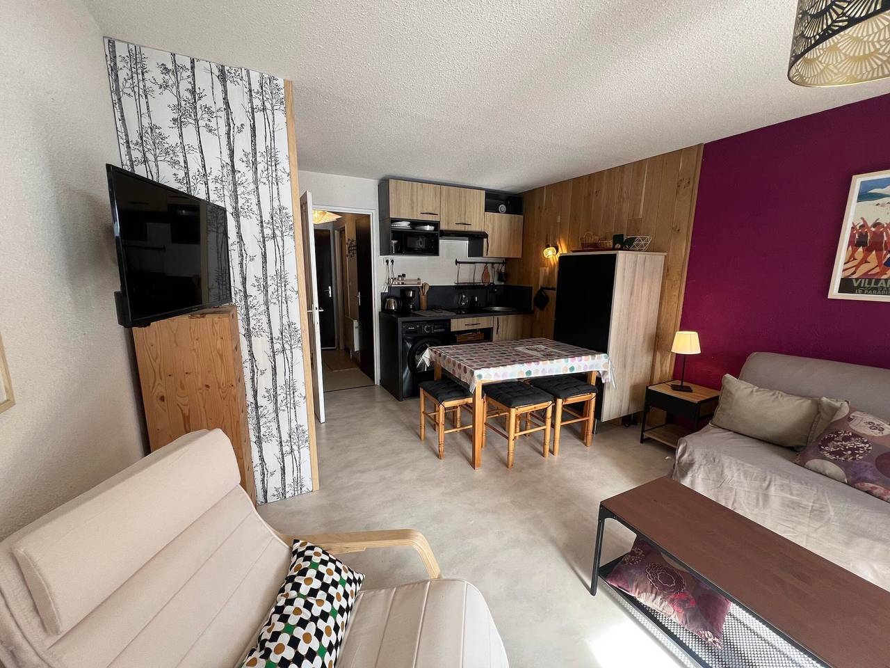 Studio voor 4 Personen in Corrençon-en-Vercors, Vercors