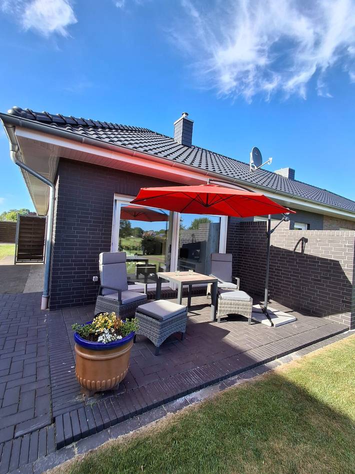 Hel lägenhet, Little Swallow Apartment with Wi-Fi and Private Terrace in Rechtsupweg, Landkreis Aurich