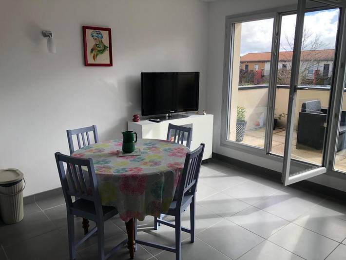 Gîte pour 3 personnes, avec terrasse et vue à Rouffiac-Tolosan - 3