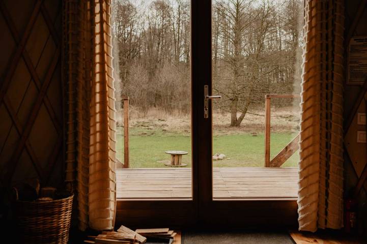 Yourte pour 4 personnes, avec jardin et jacuzzi, animaux acceptés en Pologne - 4