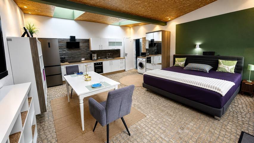 Studio für 2 Personen, mit Garten in Bernau bei Berlin