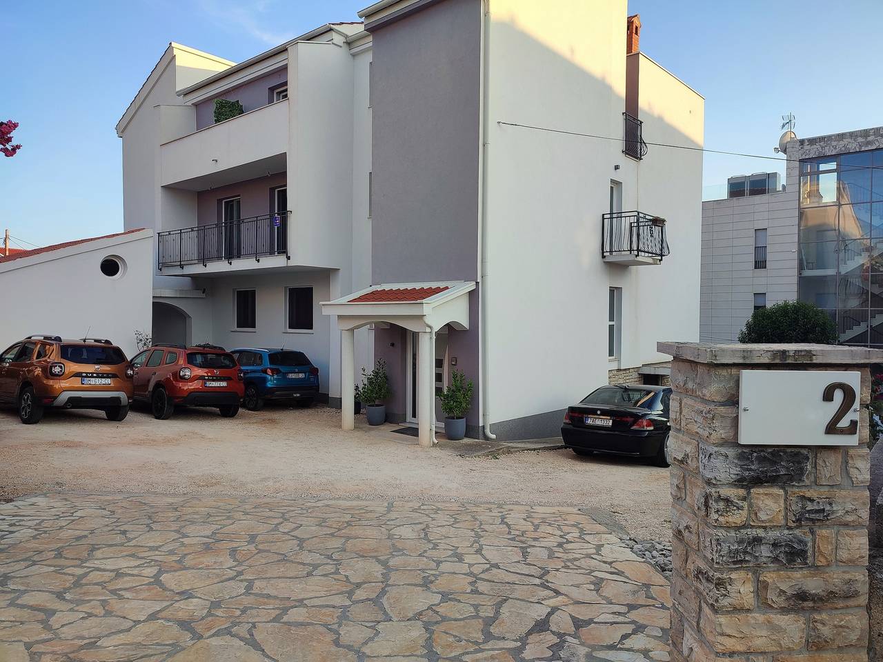 Ganze Wohnung, 2-Zimmer-Ferienwohnung mit Terrasse und Meerblick Zadar - Diklo, Zadar A-16369-b in Zadar Stadt, Zadar (Kommun)