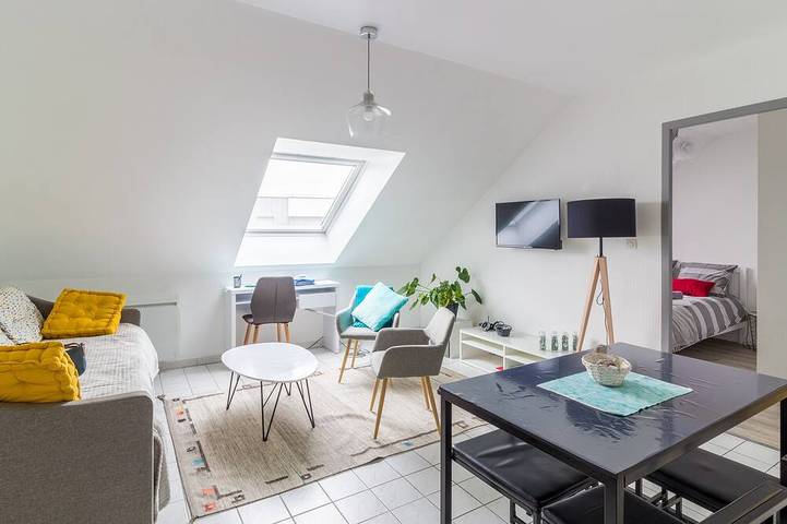 Ganze Wohnung, Club House 3 - Cottage im Herzen von Carquefou - Bus Nr. 85 in 50m in Carquefou, Nantes und Umgebung