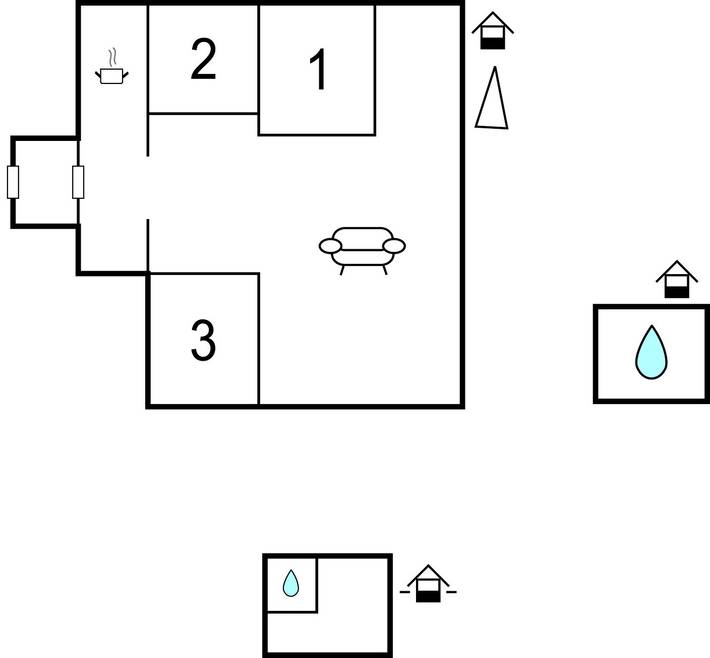 Ferienhaus für 2 Personen in Voss