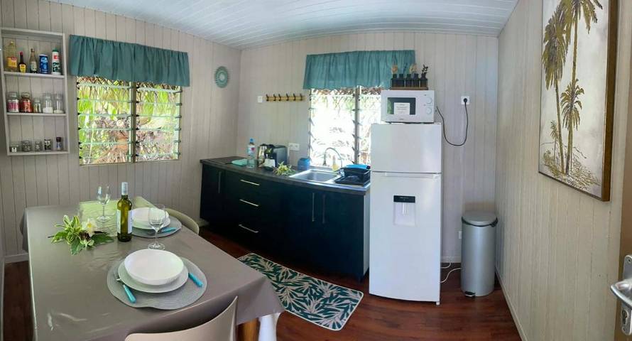 Location de vacances pour 2 personnes, avec jardin et vue dans Rangiroa - 3