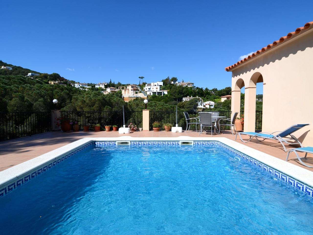 Geräumige Villa in Begur, 3 Schlafzimmer, privater Pool, Parkplatz, Klimaanlage, strandnah in Begur, Costa Brava