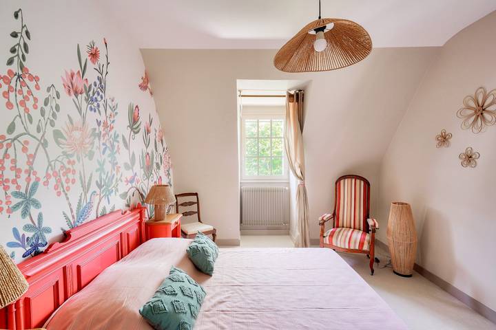 Schönes, buntes Familienhaus für 6 in Guilvinec, Côte de Cornouaille