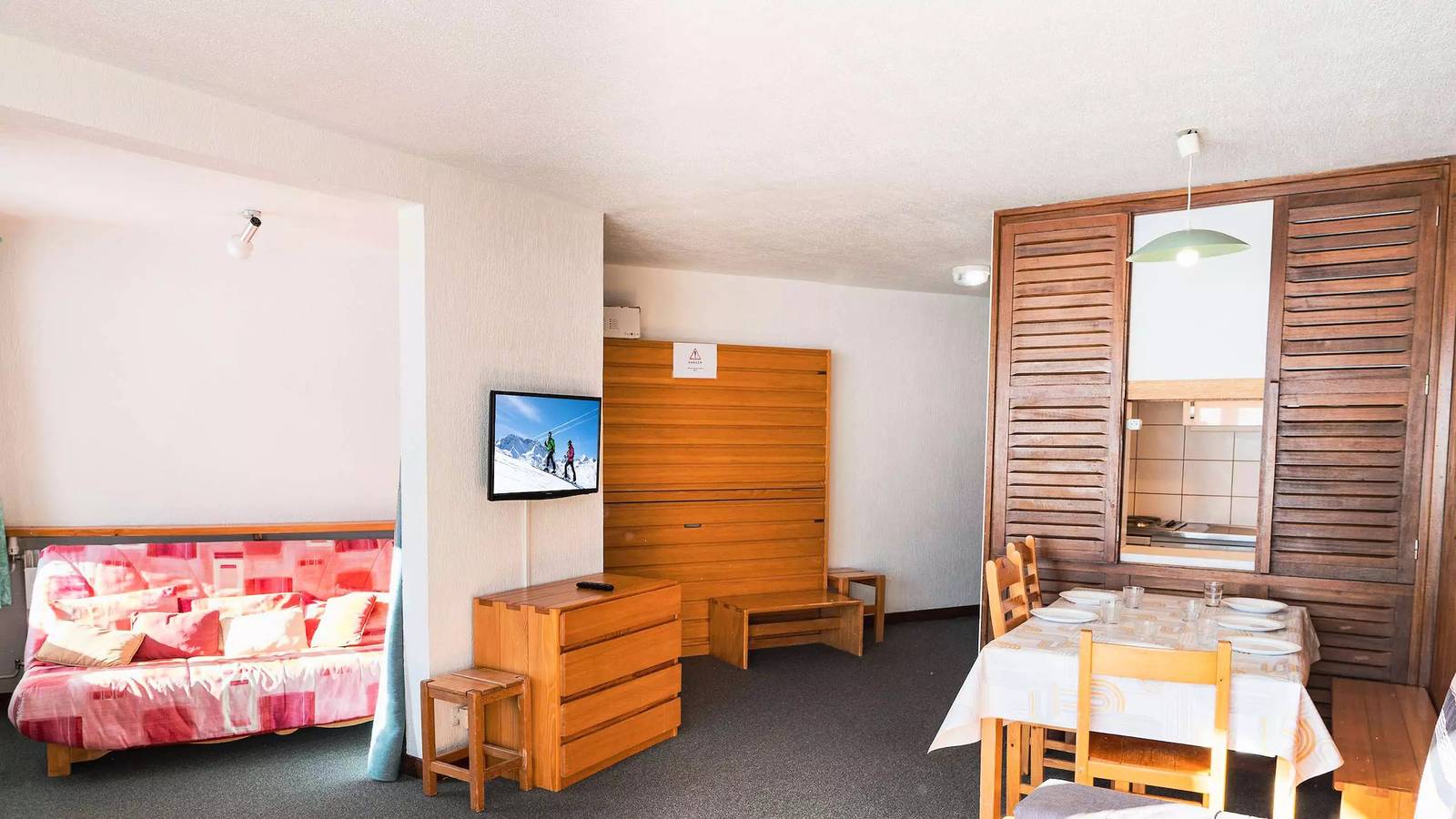 Appartamento intero, Roc de Peclet I C1 - Appartamento Val Thorens - 6 pers - 2 Flocons Br in Val Thorens, Le tre valli
