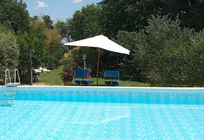 Gîte pour 4 personnes, avec jardin à Chiusi