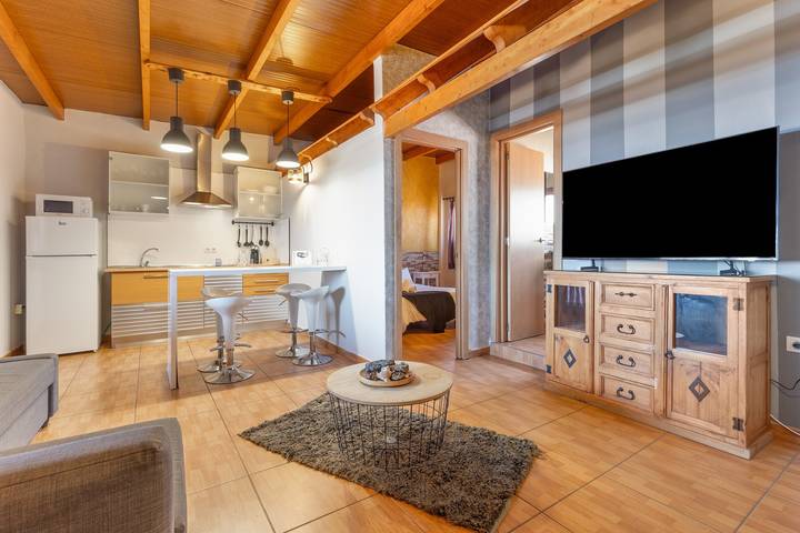 Hel lägenhet, Chabela's Penthouse Apartment with Sea Views, Jacuzzi, and Air Conditioning in La Lajita, Pájara