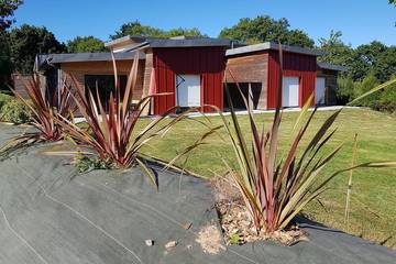 Cottage pour 8 personnes, avec jardin à Plouégat-Guérand