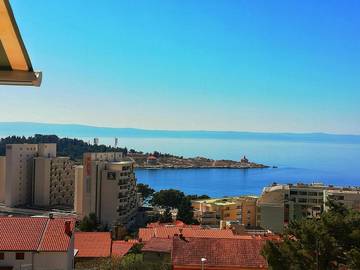 Maison d’hôte pour 9 personnes, avec vue et jardin à Makarska