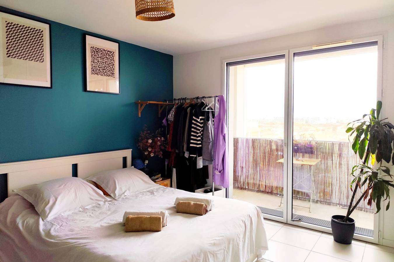 Appartement entier, Appartement avec balcon proche de la Gare St Jean in Bordeaux, Région de Bordeaux