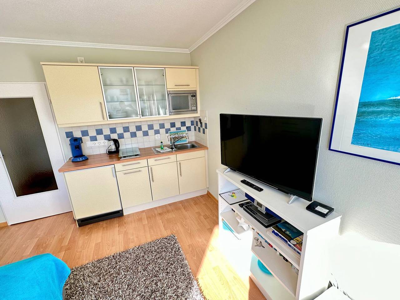 Ganze Wohnung, Komfortable Ferienwohnung Nautilus mit Terrasse und Wlan in Westerland in Westerland, Sylt (Gemeinde)