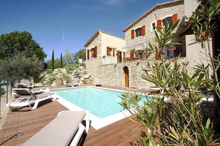 Villa pour 8 personnes, avec jacuzzi
