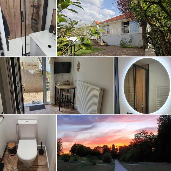 Location de vacances pour 2 personnes, avec jacuzzi ainsi que terrasse et jardin à Chaumont - 3