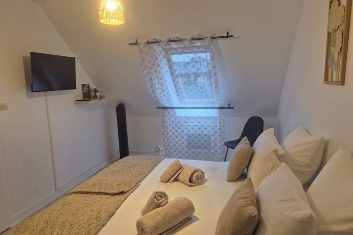 Chambre d’hôte pour 2 personnes, avec jardin