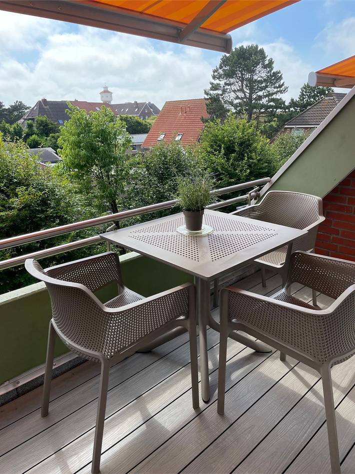 Ferienwohnung für 4 Personen, mit Balkon auf Langeoog - 3