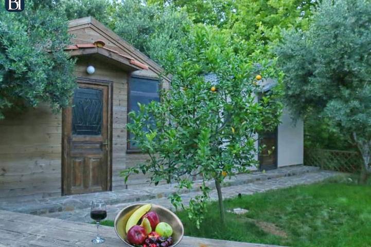 Ferienhaus für 2 Personen, mit Balkon und Pool in Ikaria