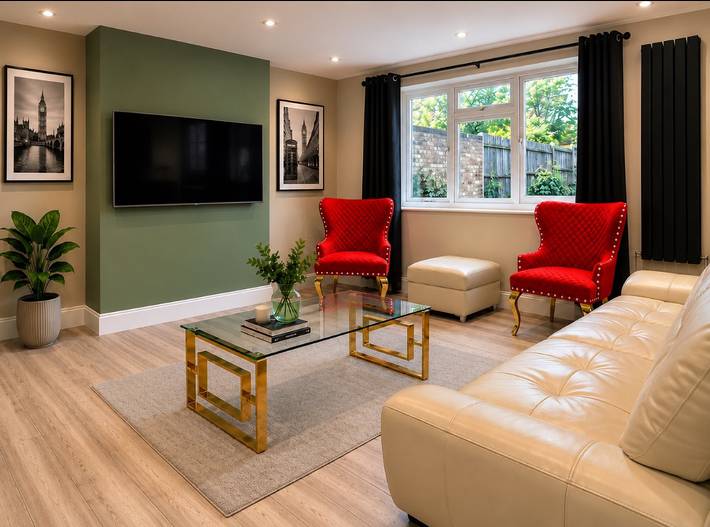 Holiday rental for 7 people, with terrace and garden in Greenwich