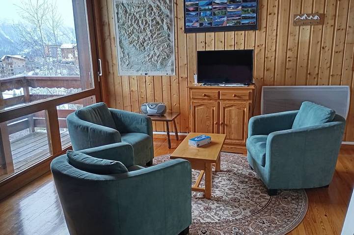 Chalet pour 6 personnes, avec balcon à Orcières