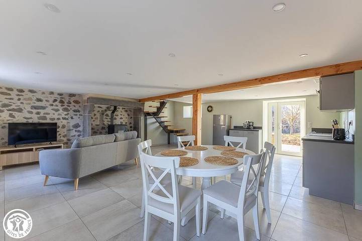 Maison de vacances pour 5 personnes, avec Balcon et Jardin