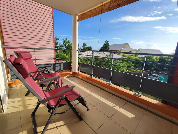 Appartement de vacances pour 6 personnes, avec balcon