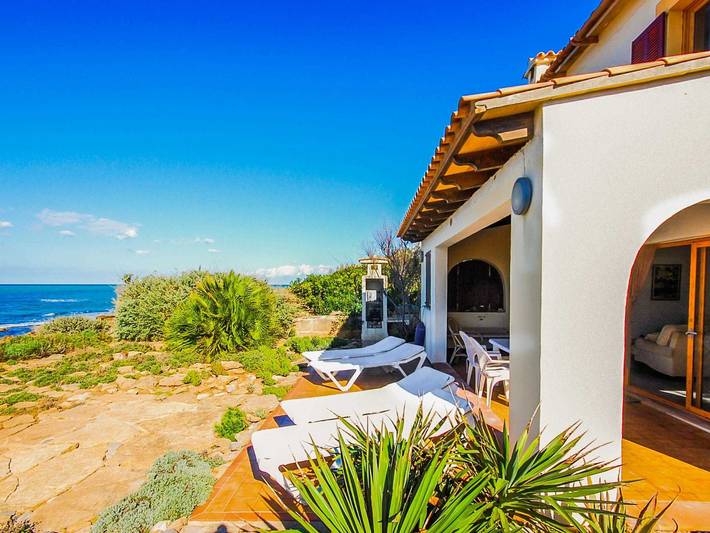 Ferienwohnung für 5 Personen, mit Garten und Terrasse sowie Ausblick, kinderfreundlich in Colònia de Sant Pere - 3