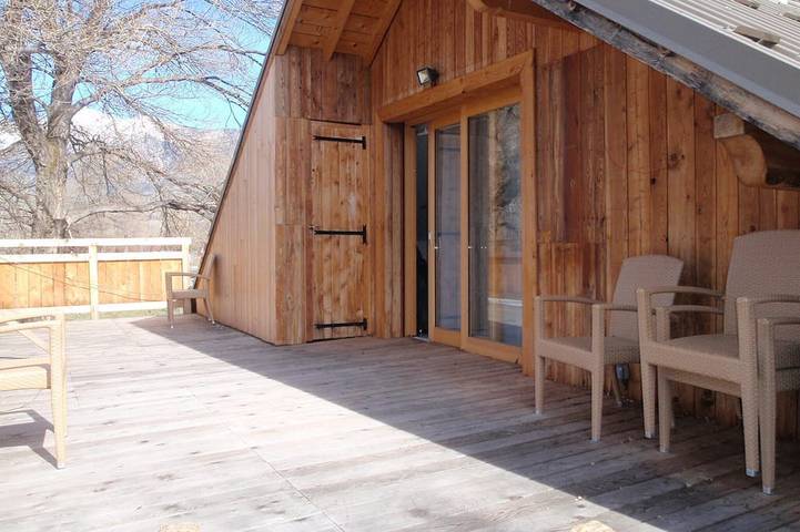 Gîte pour 6 personnes, avec Terrasse à Saint-Clément-sur-Durance
