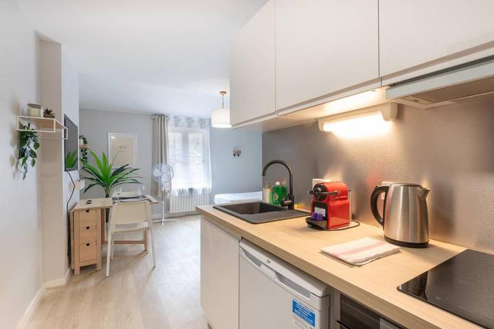 Location de vacances pour 2 personnes, avec terrasse à Tournus