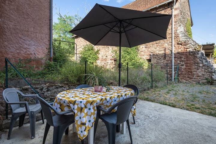 Location de vacances pour 4 personnes, avec Balcon et Jardin dans l' Aveyron