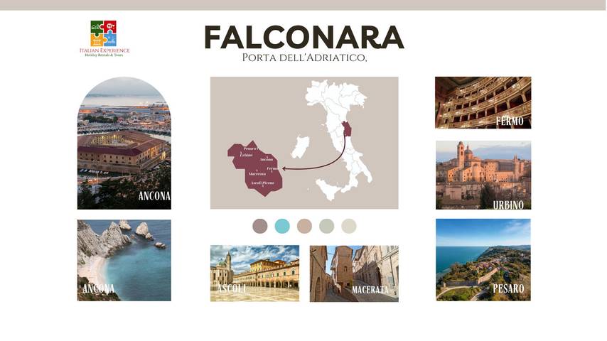 Casa Colleoro in Falconara Marittima, Provincia di Ancona