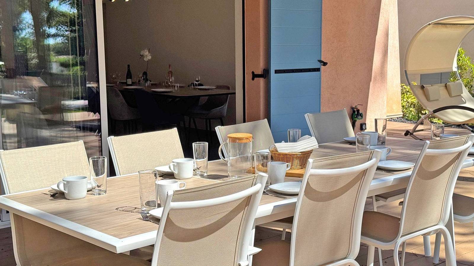 Apartamento vacacional entero, House T4 - 8/10 people - Air conditioning - Wifi - Private pool - Beach on foot - Ste Maxime in La Nartelle, Sainte-Maxime