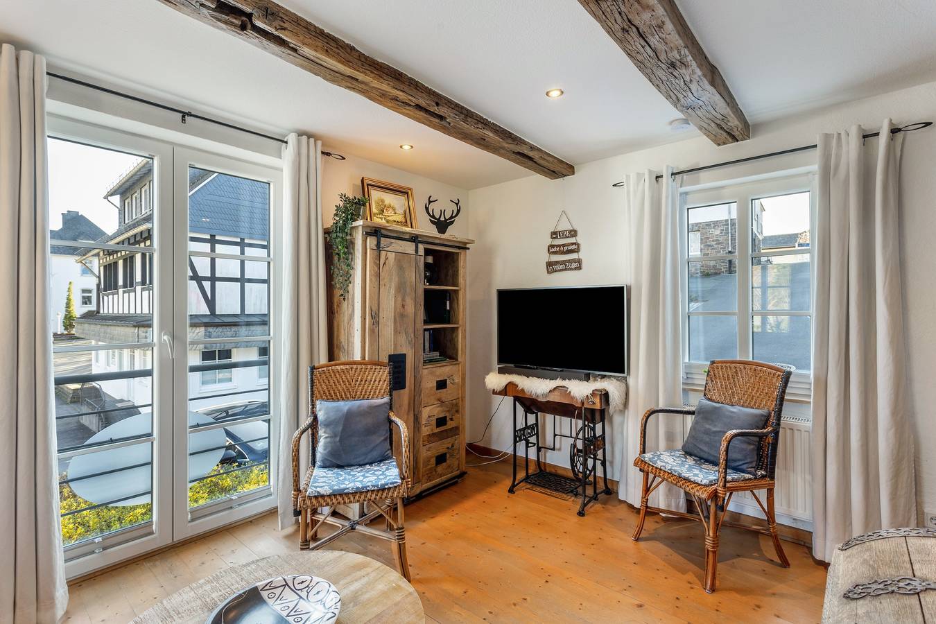 Ferienhaus 'Glücksschmiede' mit privater Terrasse und Wi-Fi in Bad Fredeburg, Schmallenberg