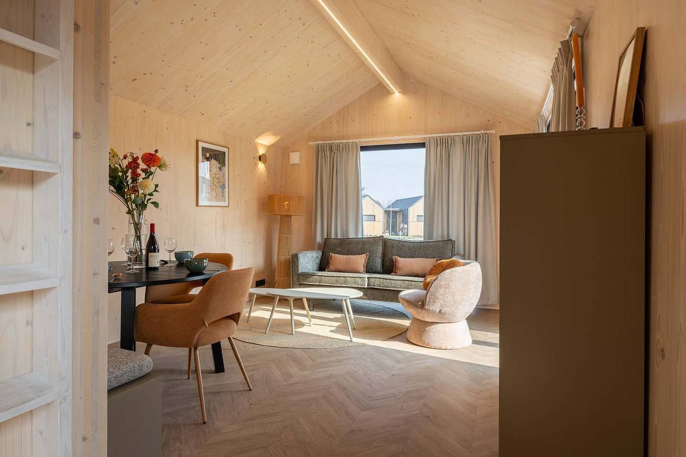 Blockhütte für 4 Personen mit Garten in Oud Ade, Südholland