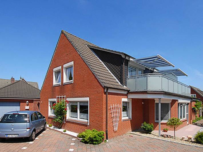 Ferienwohnung für 2 Personen, mit Balkon und Garten an der Nordsee