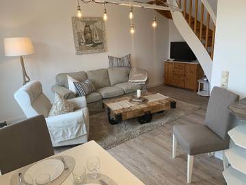 Ferienwohnung für 3 Personen, mit Garten und Ausblick in Grödersby