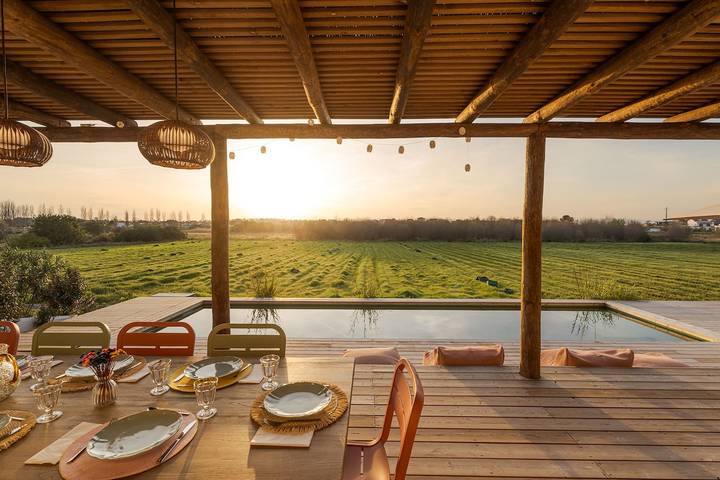 Villa voor 8 personen, met Terras en Zwembad in Comporta